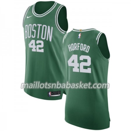 Maillot Homme Boston Celtics Al Horford 42 Nike 2017-18 Vert Swingman